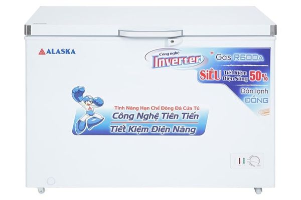 Tủ đông Alaska Inverter 295 lít BD-400CI