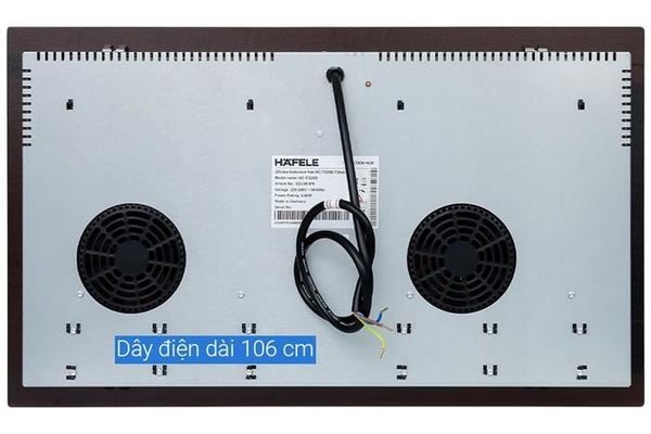 Bếp từ Hafele 2 vùng nấu Inverter HC-I7325B 533.09.979