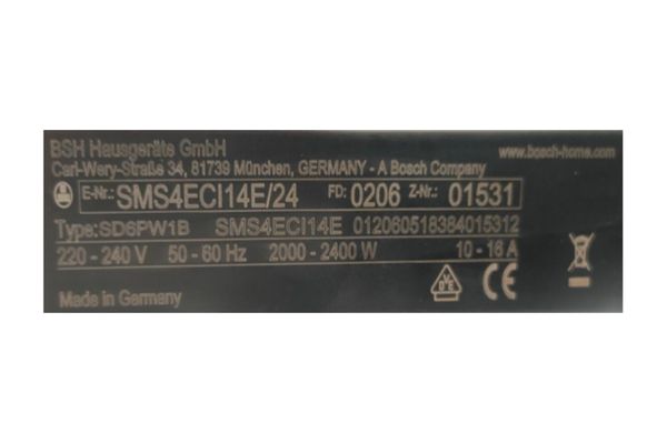 Máy rửa bát độc lập Bosch SMS4ECI14E serie 4