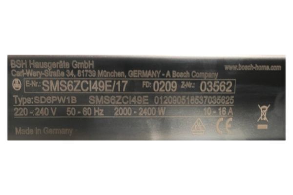Máy rửa bát độc lập Bosch SMS6ZCI49E serie 6