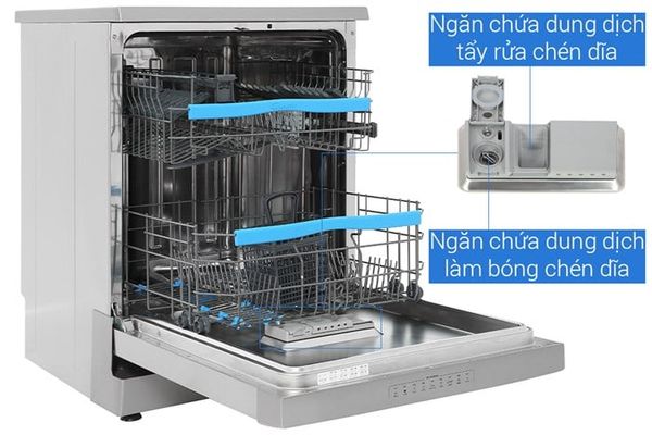 Máy rửa chén độc lập Candy CDPN 4D620PX/E