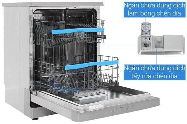 Máy rửa chén độc lập Candy CDPN 4D620PX/E