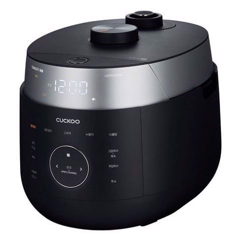 Nồi cơm điện cao tần áp suất kép Cuckoo CRP-LHTR0610FB 1.08L (đen)