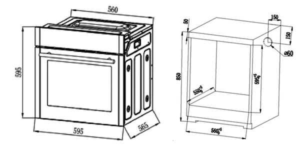 Lò nướng Canzy 70 lít CZ-09DL