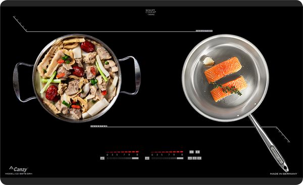 Bếp từ 2 vùng nấu Canzy CZ-9979-GRH Inverter