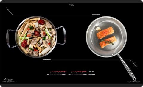 Bếp từ 2 vùng nấu Canzy CZ-9979-GRH Inverter