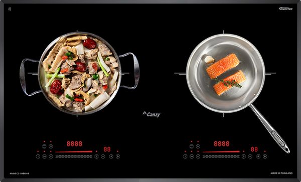 Bếp từ hồng ngoại 2 vùng nấu Canzy CZ-BMIX999H Inverter