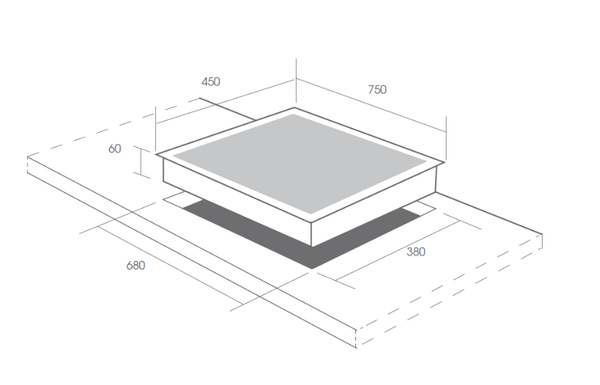 Bếp từ 2 vùng nấu Canzy CZ-ID-078EU Inverter