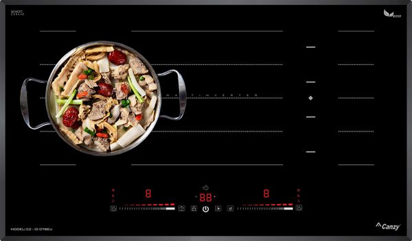 Bếp từ 2 vùng nấu Canzy CZ-ID-078EU Inverter