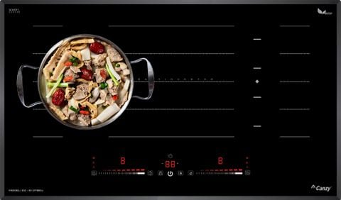 Bếp từ 2 vùng nấu Canzy CZ-ID-078EU Inverter