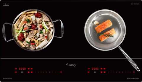 Bếp từ 2 vùng nấu Canzy CZ-ML123HN Inverter