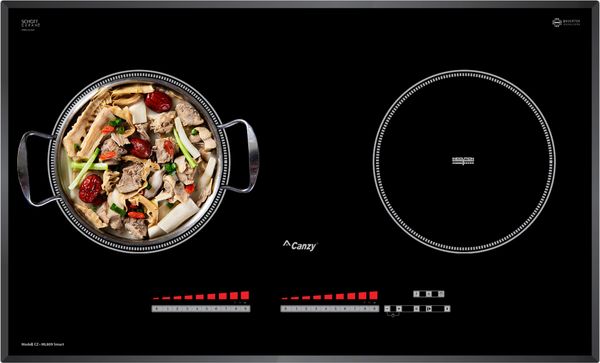 Bếp từ Canzy 2 vùng nấu CZ-ML809Smart Inverter