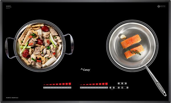 Bếp từ Canzy 2 vùng nấu CZ-ML809Smart Inverter