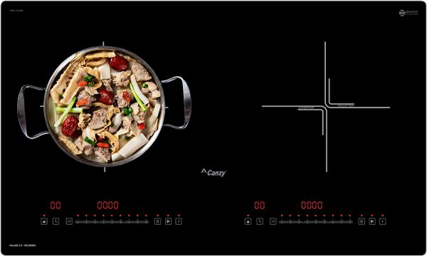 Bếp từ 2 vùng nấu Canzy CZ-MLDB88I Inverter