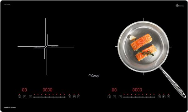 Bếp từ 2 vùng nấu Canzy CZ-MLDB88I Inverter