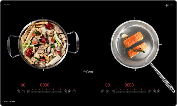 Bếp từ 2 vùng nấu Canzy CZ-MLDB88I Inverter