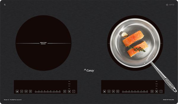 Bếp từ Canzy 2 vùng nấu CZ-PUJ588 Plus Inverter Serial 8.0