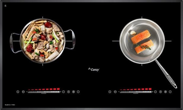 Bếp từ 2 vùng nấu Canzy Inverter CZ-T78EU