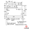 Máy hút mùi âm tủ Bosch 60cm DFL064W53B Serie 4