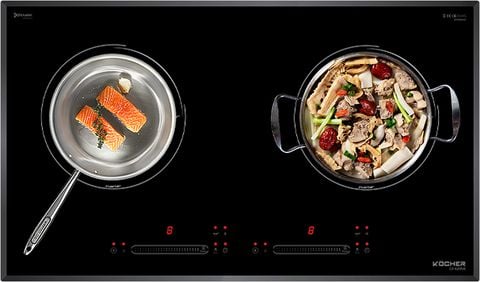 Bếp từ 2 vùng nấu 4000W Kocher DI-628SE