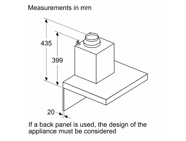 Máy hút mùi Bosch Series 4 DWB97BK61T 4 tốc độ