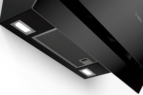 Máy hút mùi kính vát Bosch 60cm DWK67CM60B serie 4