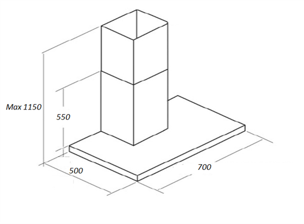 Máy hút mùi Eurosun EH-70AF88 70cm