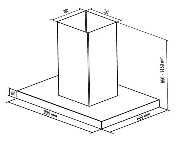 Máy hút mùi Eurosun EH-90IL91 90cm