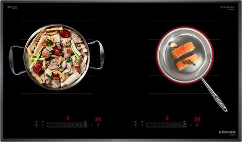 Bếp điện từ 2 vùng nấu 4200W Kocher EI-221