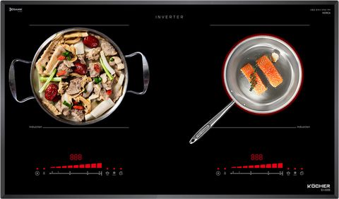 Bếp điện từ 2 vùng nấu 4300W Kocher EI-330E