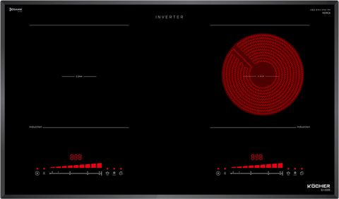 Bếp điện từ 2 vùng nấu 4300W Kocher EI-330E