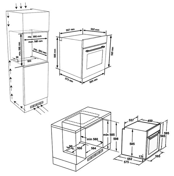 Lò nướng Eurosun EOV75TFT