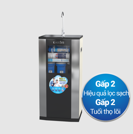 Cây lọc nước RO Karofi 10 lõi ERO80 PRO