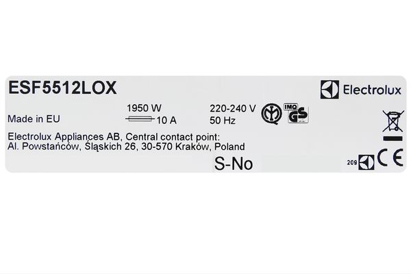 Máy rửa bát Electrolux 13 bộ ESF5512LOX