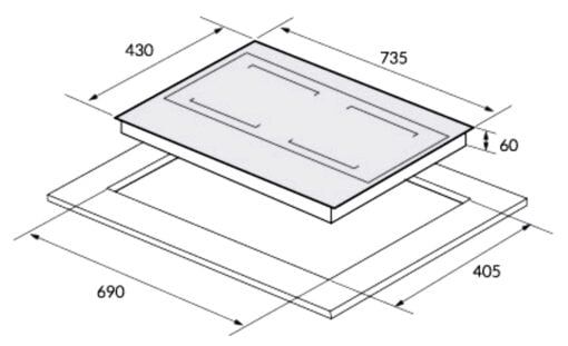 Bếp từ 2 vùng nấu Inverter Eurosun EU-T210Pro