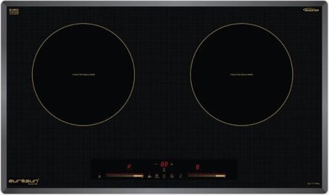 Bếp từ 2 vùng nấu Inverter màu vàng Eurosun EU-T710Pro(G)