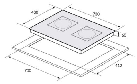 Bếp điện từ 2 vùng nấu Inverter Eurosun EU-TE728Pro
