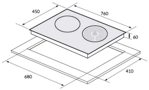 Bếp điện từ 2 vùng nấu Inverter Eurosun EU-TE887G