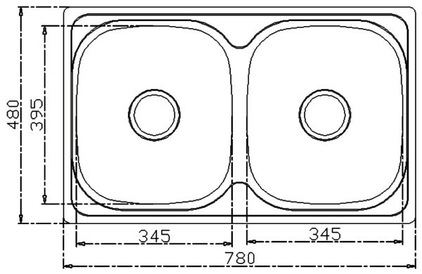 Chậu rửa inox 304 chống xước Eurogold EUD67848