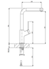 Vòi rửa bát nóng lạnh Furst FIVA A F400404CR