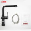 Vòi rửa Konox nóng lạnh Felix Black