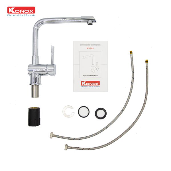 Vòi rửa Konox nóng lạnh Felix Chrome