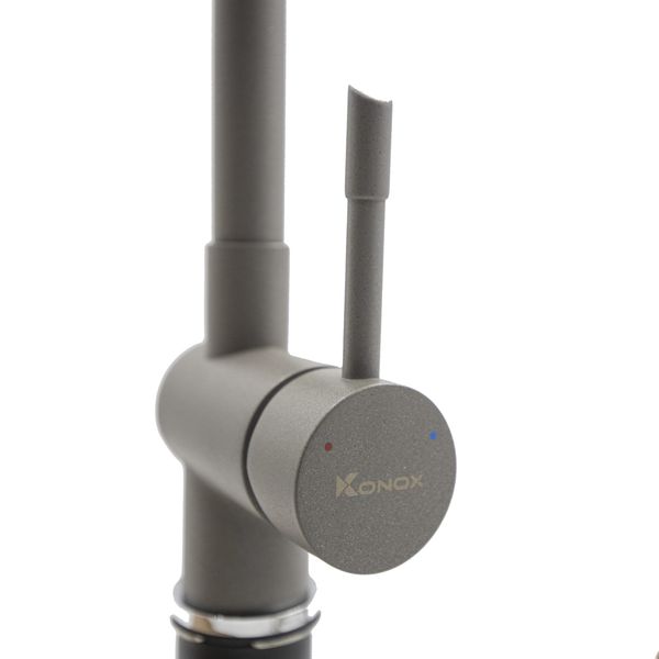 Vòi rửa nóng lạnh Konox vân đá Felix Grey