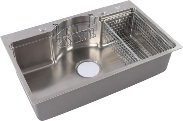 Chậu rửa 1 hố 78cm Faster Inox SU304 FS 7848HMS