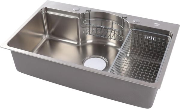 Chậu rửa 1 hố 78cm Faster Inox SU304 FS 7848HMS