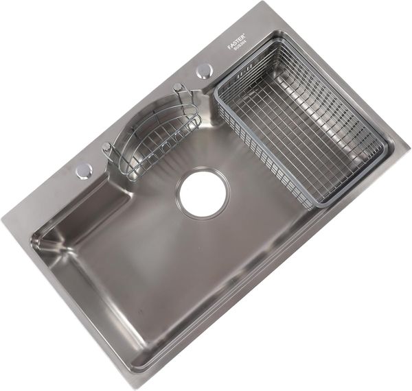 Chậu rửa 1 hố 78cm Faster Inox SU304 FS 7848HMS