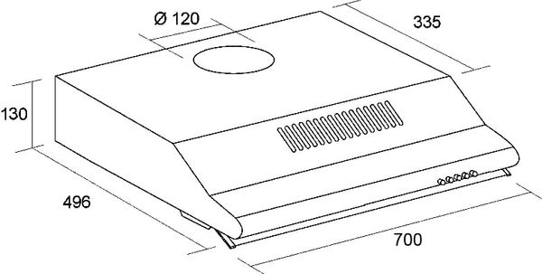 Máy hút mùi Faster FS 0870P