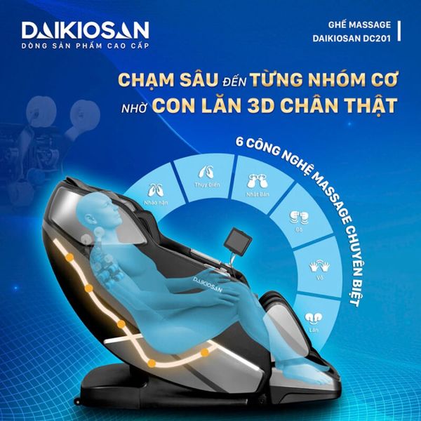 Ghế massage Daikiosan DC201