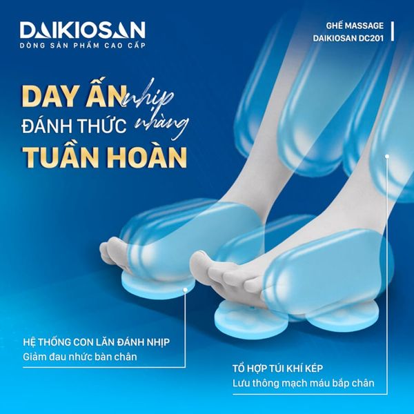 Ghế massage Daikiosan DC201