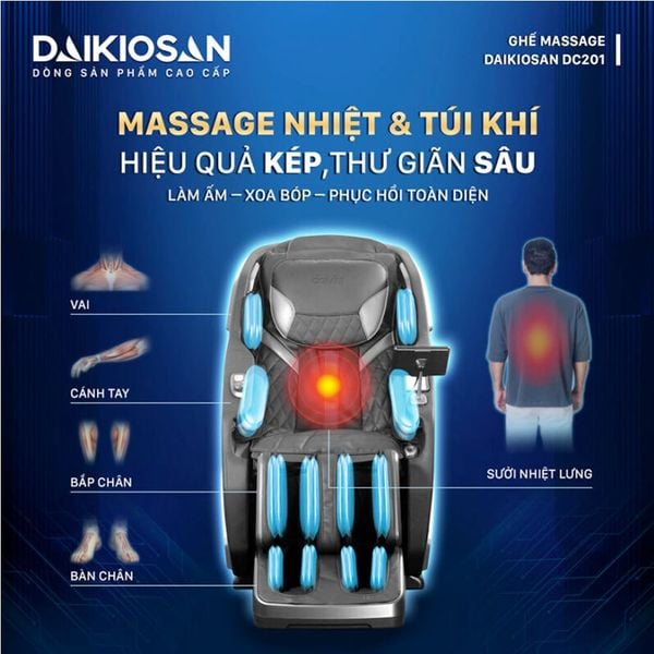 Ghế massage Daikiosan DC201